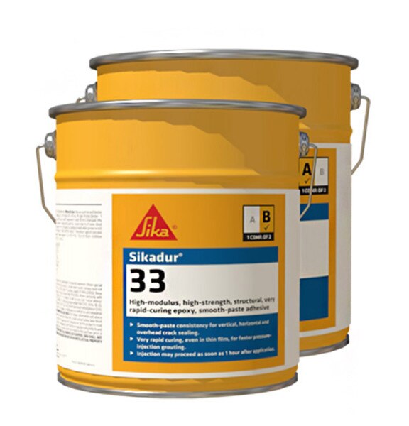 Img of Sikadur 33 Rapid-Set Epoxy Gel per Gallon in 2 gallon Unit